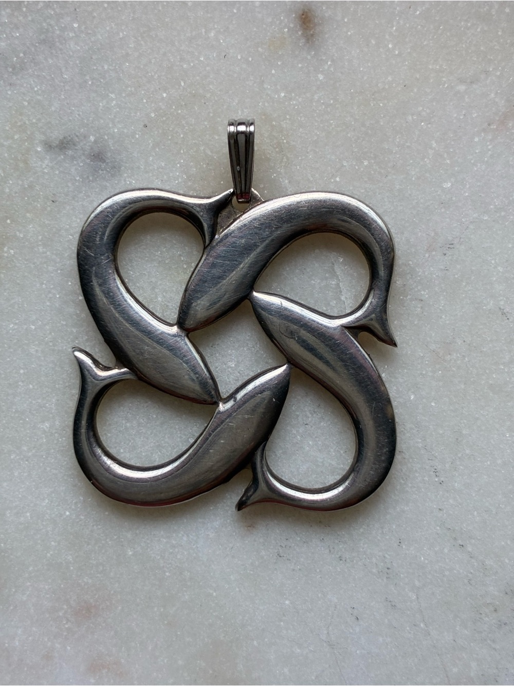 Sterling Silver Dolphin Pendant